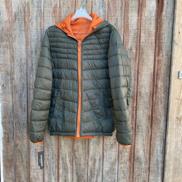 NWT Kenneth Cole The Reversible quilted jacket - Picture 13 of 16